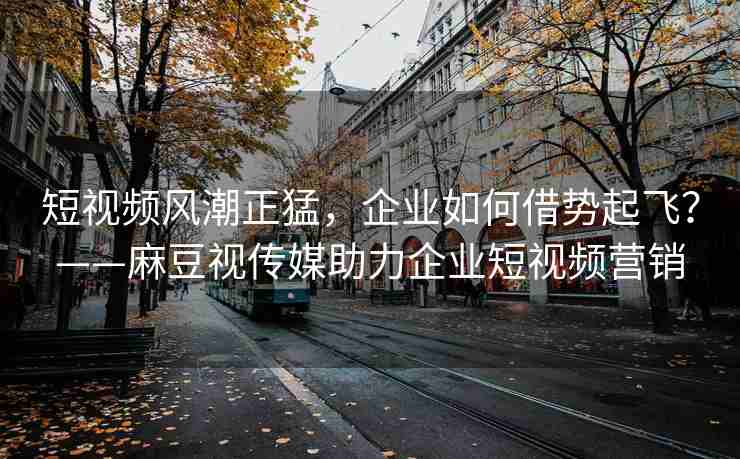 短视频风潮正猛，企业如何借势起飞？——麻豆视传媒助力企业短视频营销